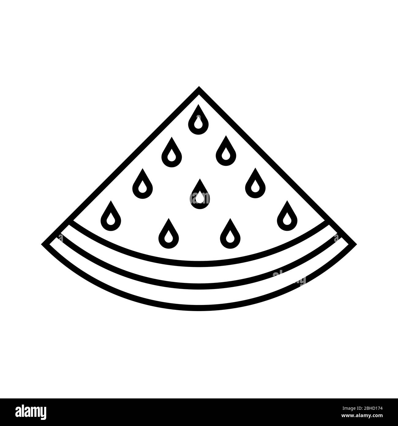 Detail Watermelon Clipart Black And White Nomer 31