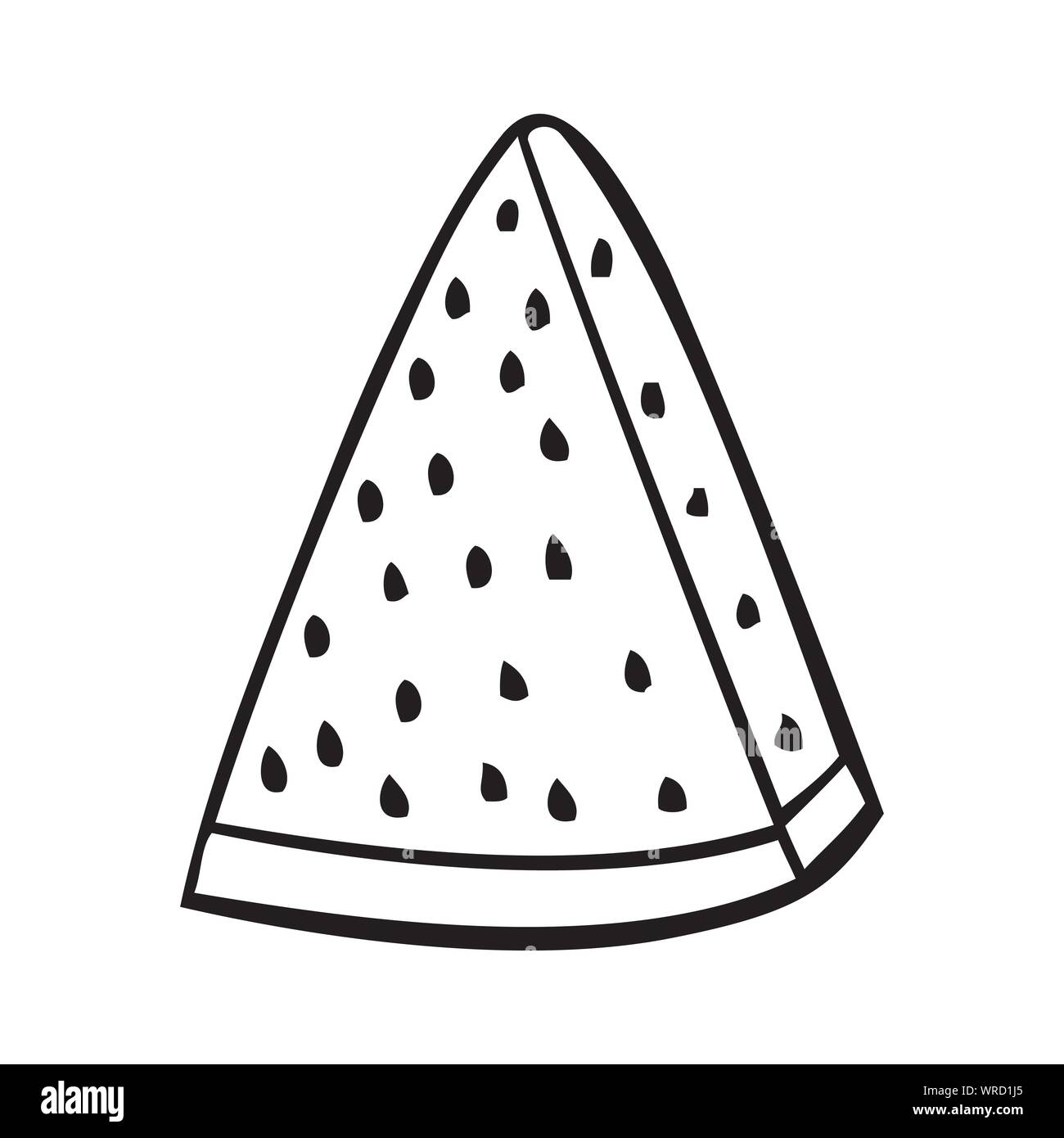 Detail Watermelon Clipart Black And White Nomer 42