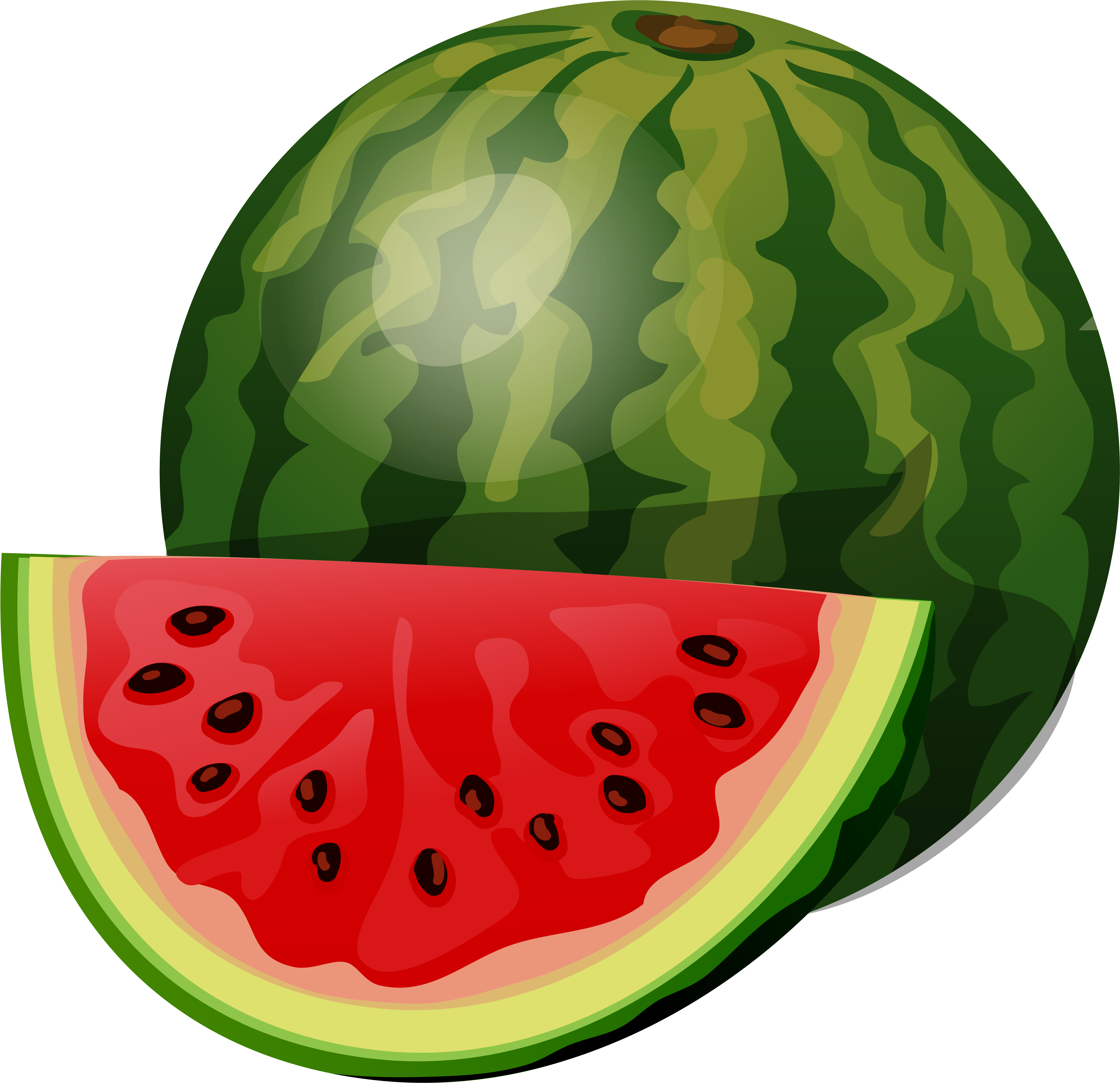 Detail Watermelon Clipart Transparent Nomer 27