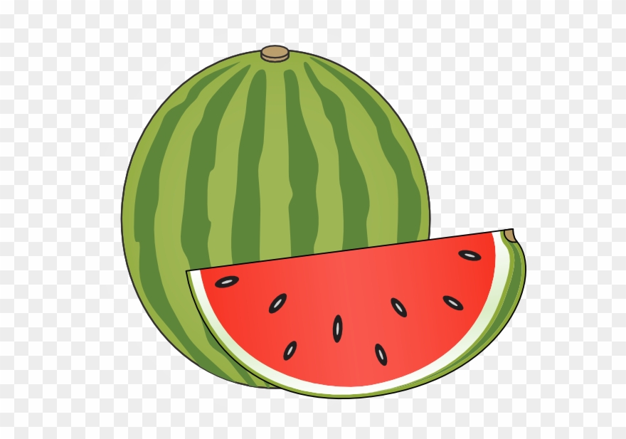 Detail Watermelon Clipart Transparent Nomer 3