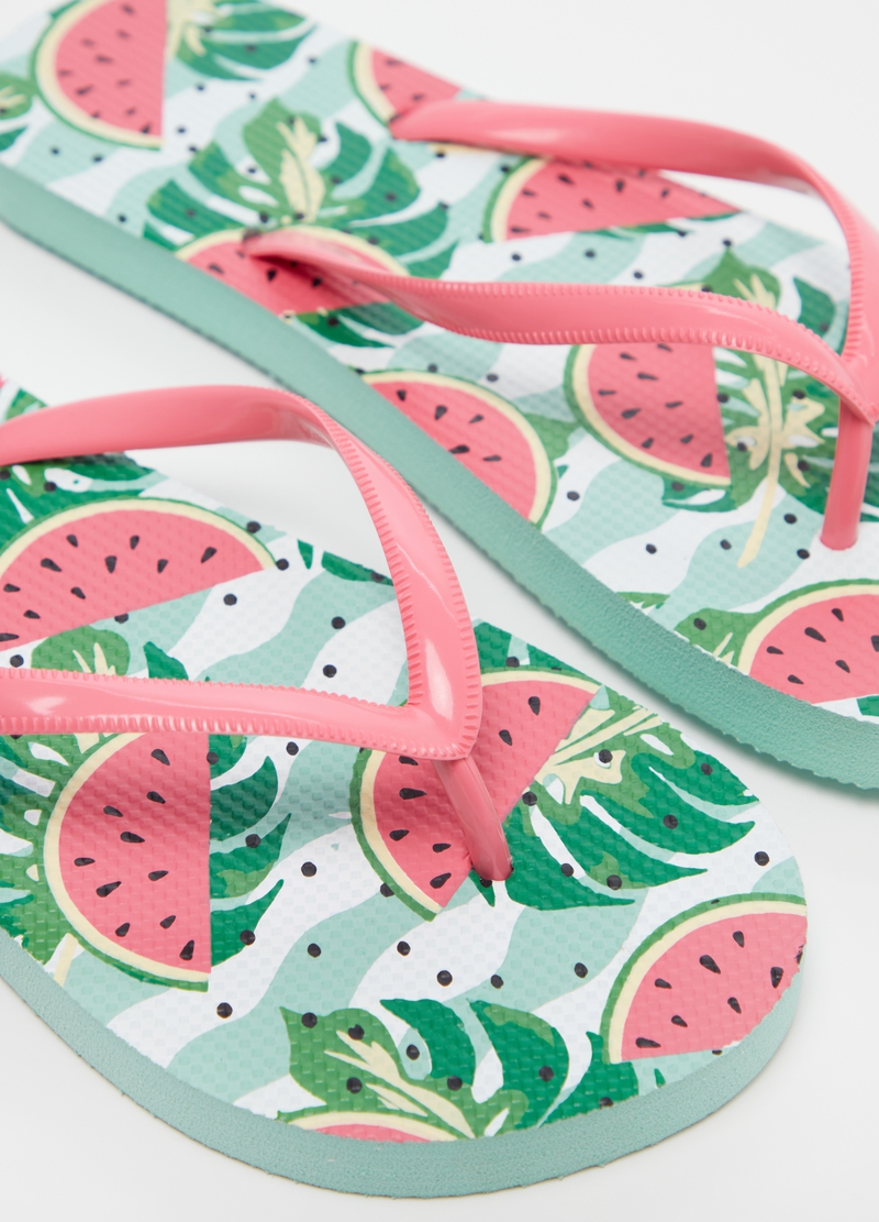 Detail Watermelon Flip Flops Nomer 38