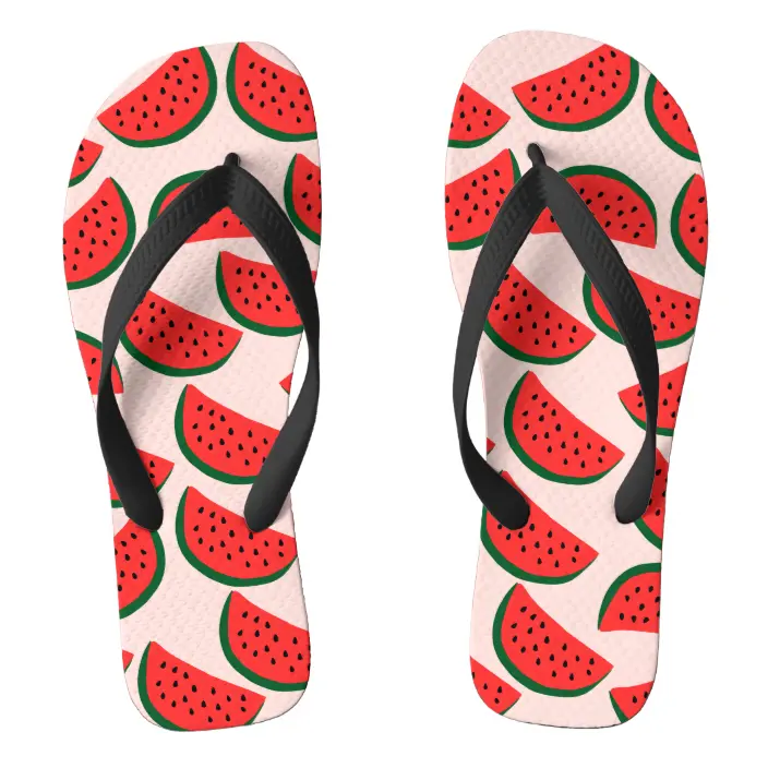 Detail Watermelon Flip Flops Nomer 5