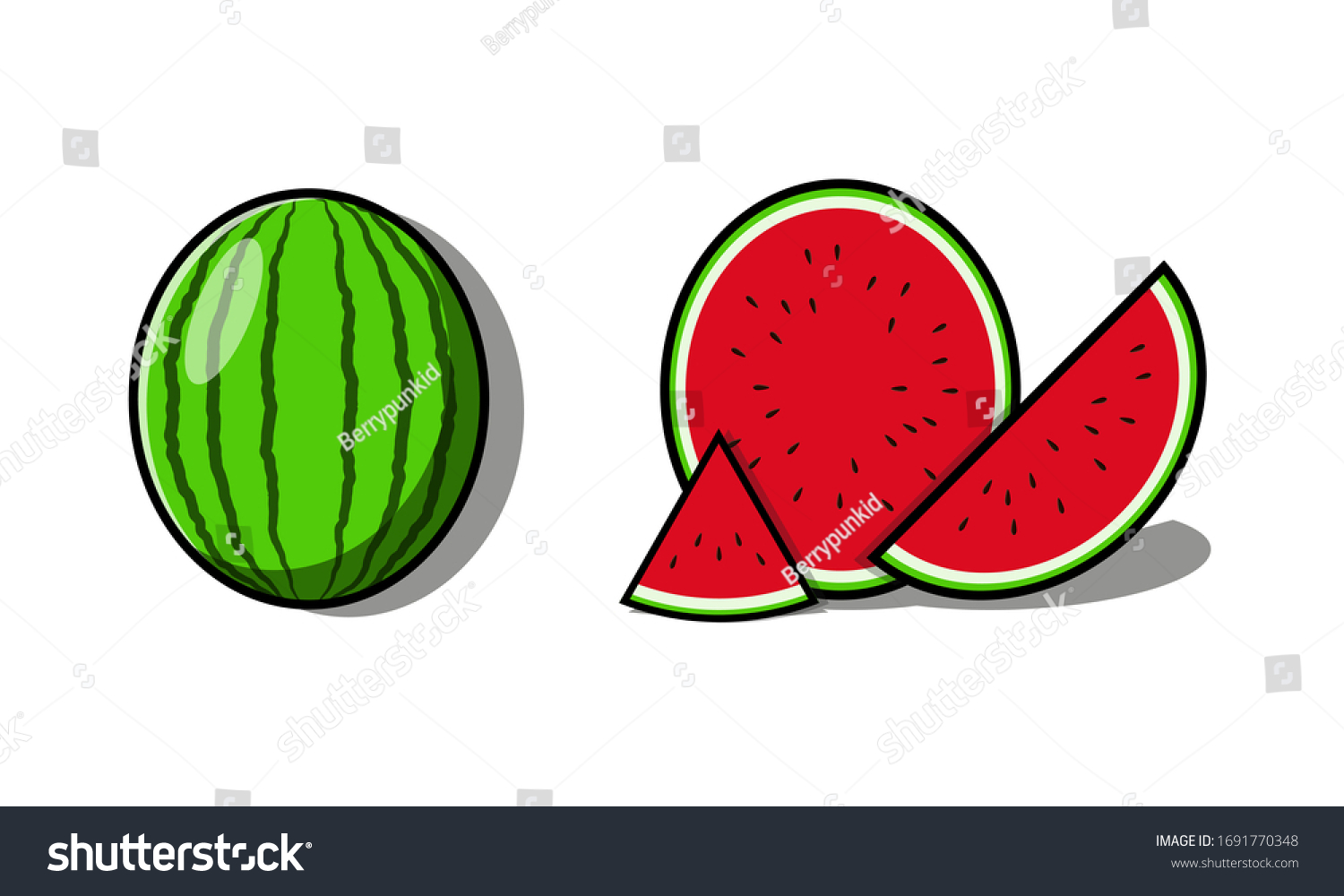 Download Watermelon Graphics Nomer 33