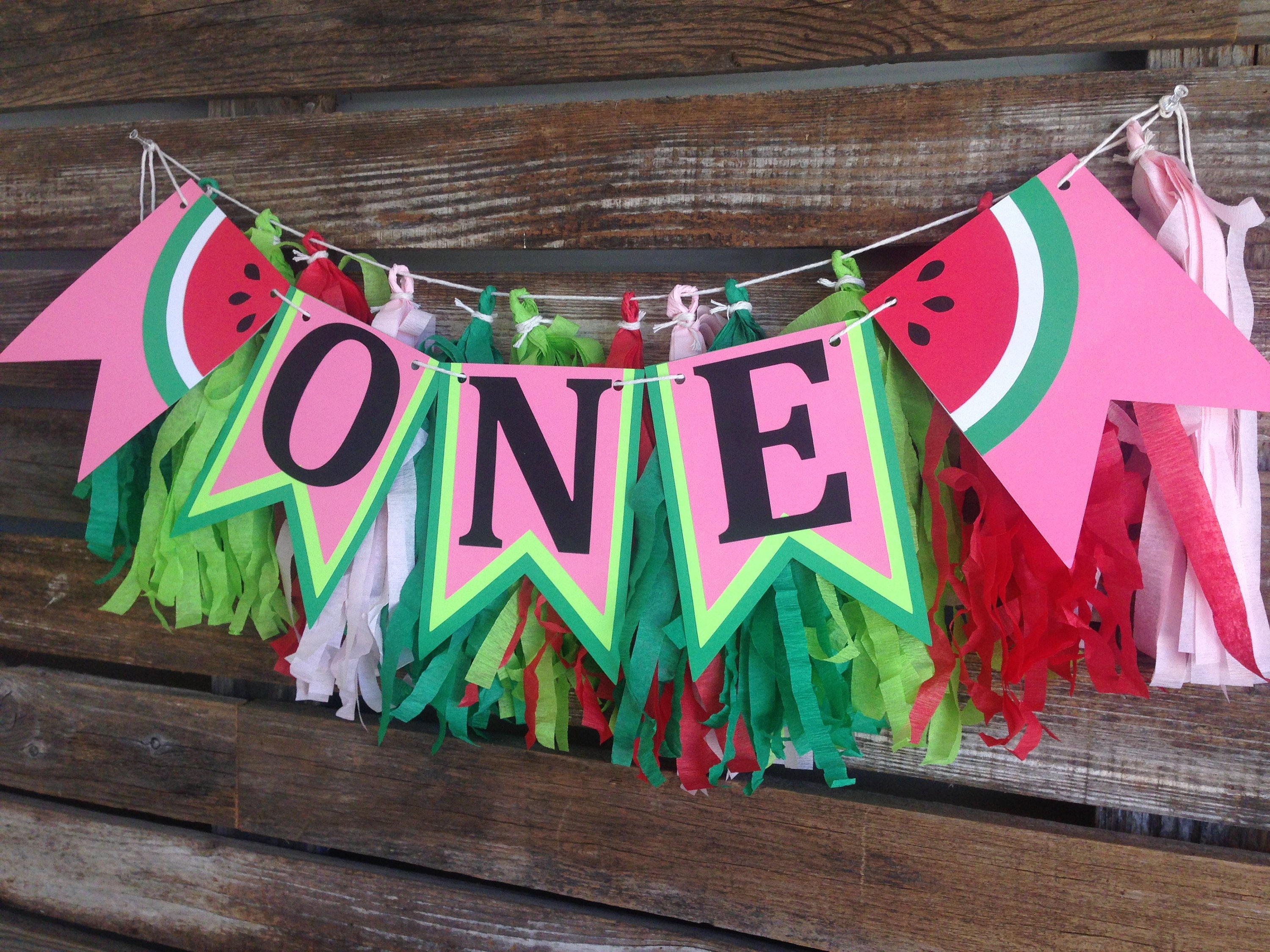 Detail Watermelon High Chair Banner Nomer 2