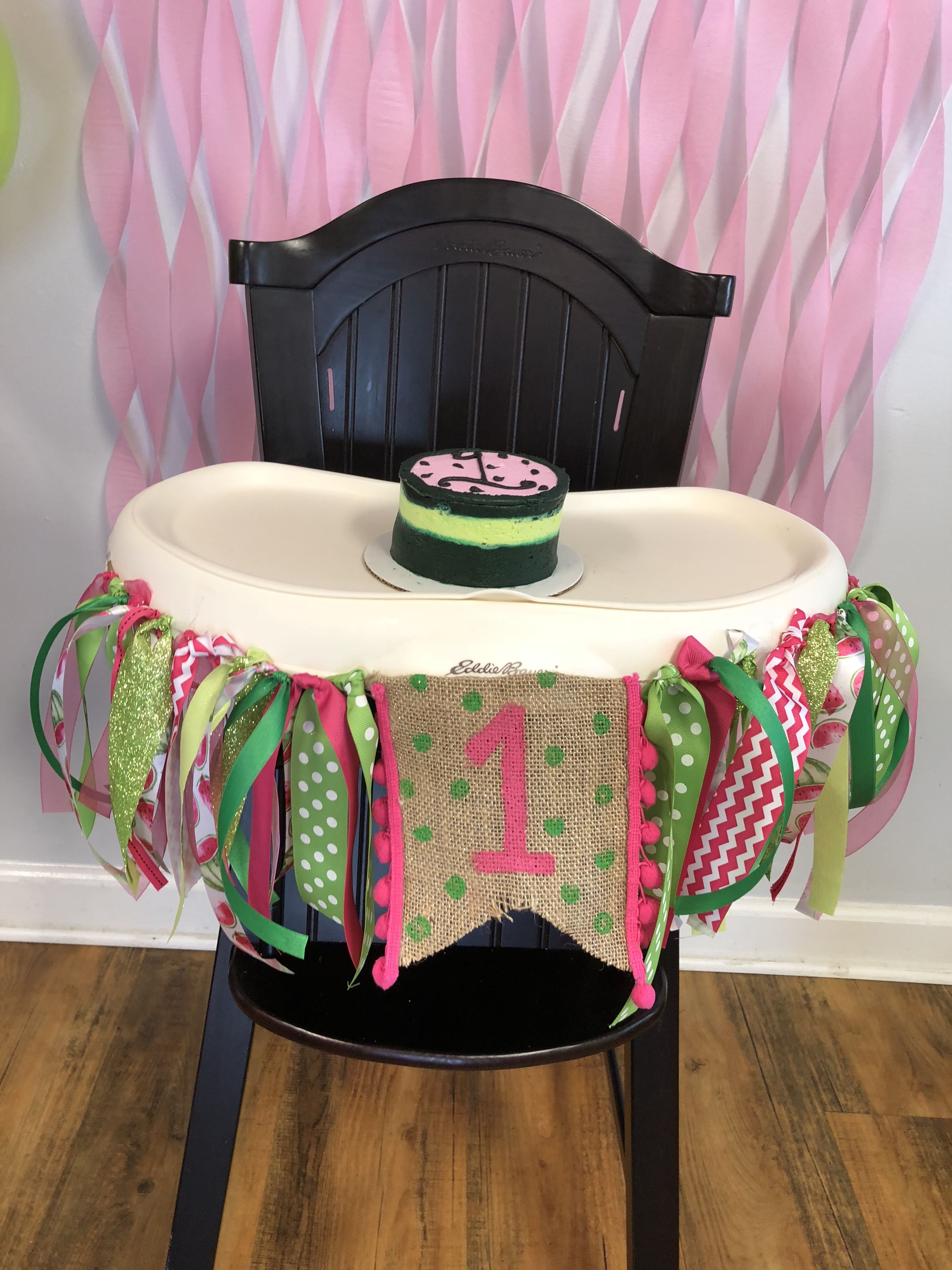 Detail Watermelon High Chair Banner Nomer 13