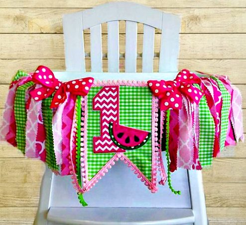 Detail Watermelon High Chair Banner Nomer 4