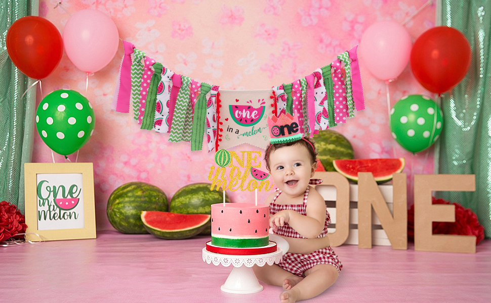 Detail Watermelon High Chair Banner Nomer 45