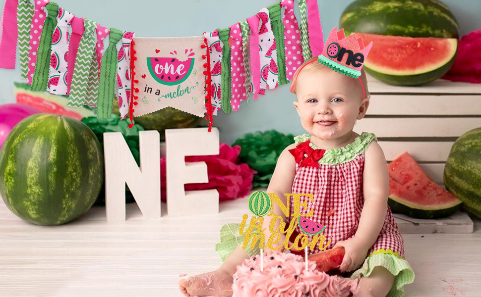 Detail Watermelon High Chair Banner Nomer 56