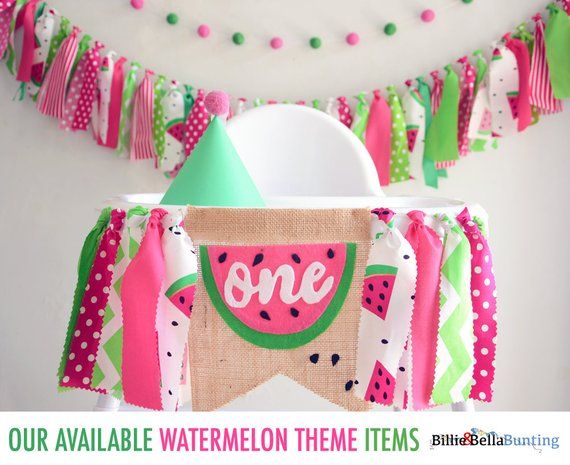 Detail Watermelon High Chair Banner Nomer 7