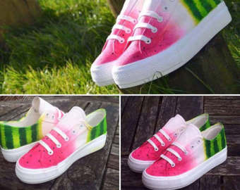 Detail Watermelon Vans Amazon Nomer 55