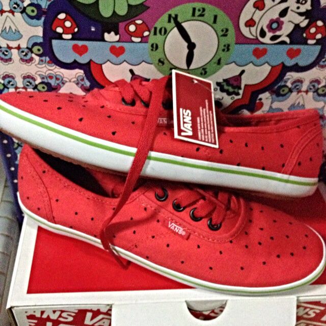 Detail Watermelon Vans Shoes Nomer 11