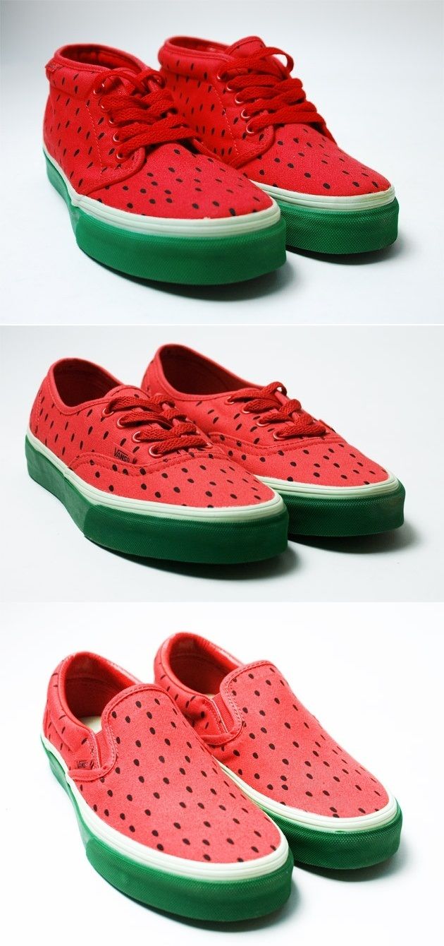 Detail Watermelon Vans Shoes Nomer 32