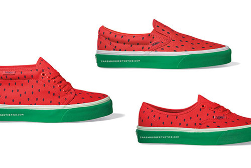 Detail Watermelon Vans Shoes Nomer 6