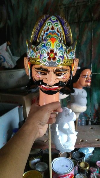 Detail Wayang Golek Bima Nomer 46