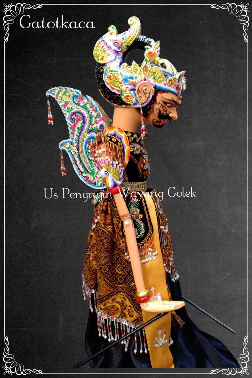 Detail Wayang Golek Gatot Kaca Nomer 15