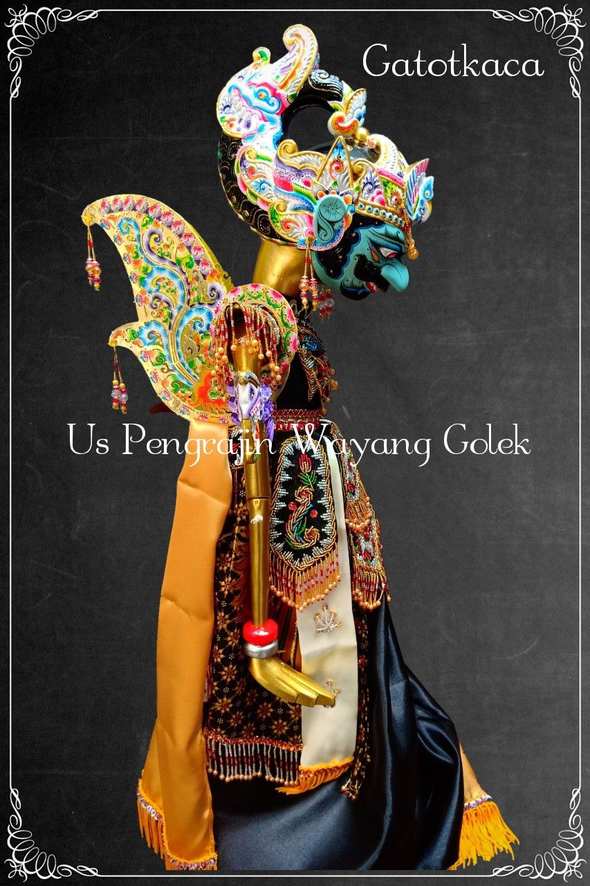 Detail Wayang Golek Gatot Kaca Nomer 5