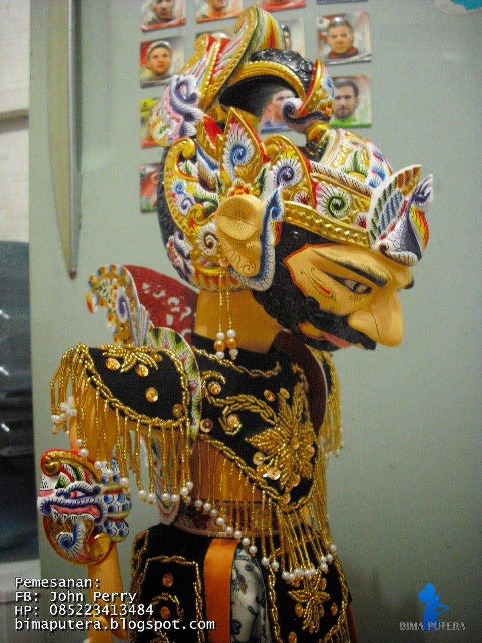 Detail Wayang Golek Gatot Kaca Nomer 52