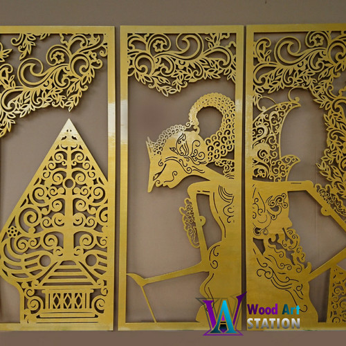 Detail Wayang Hiasan Dinding Nomer 4