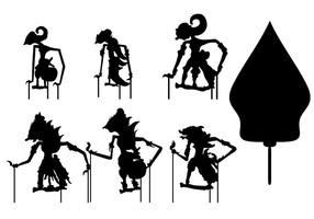 Detail Wayang Hitam Putih Nomer 17