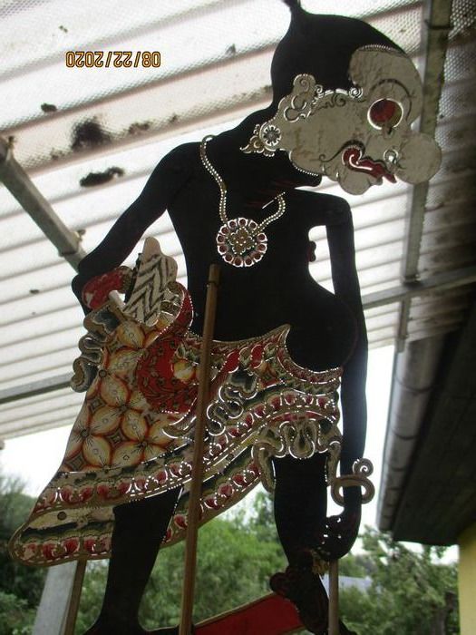 Detail Wayang Kulit Gareng Nomer 38