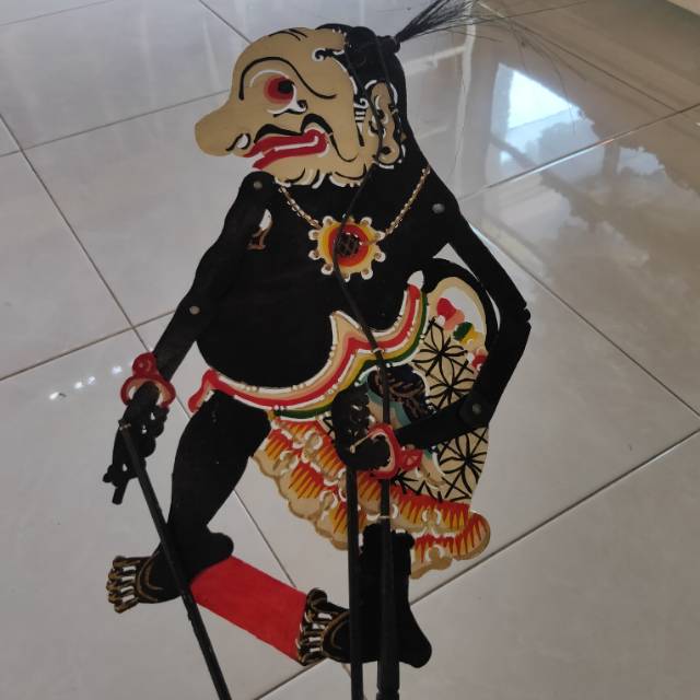 Detail Wayang Kulit Gareng Nomer 44