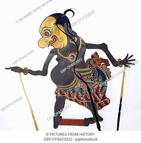 Detail Wayang Kulit Gareng Nomer 45