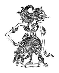 Detail Wayang Kulit Hitam Putih Nomer 58