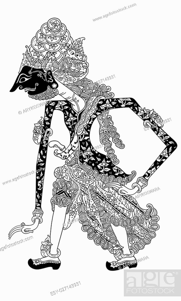 Detail Wayang Kulit Vector Png Nomer 23