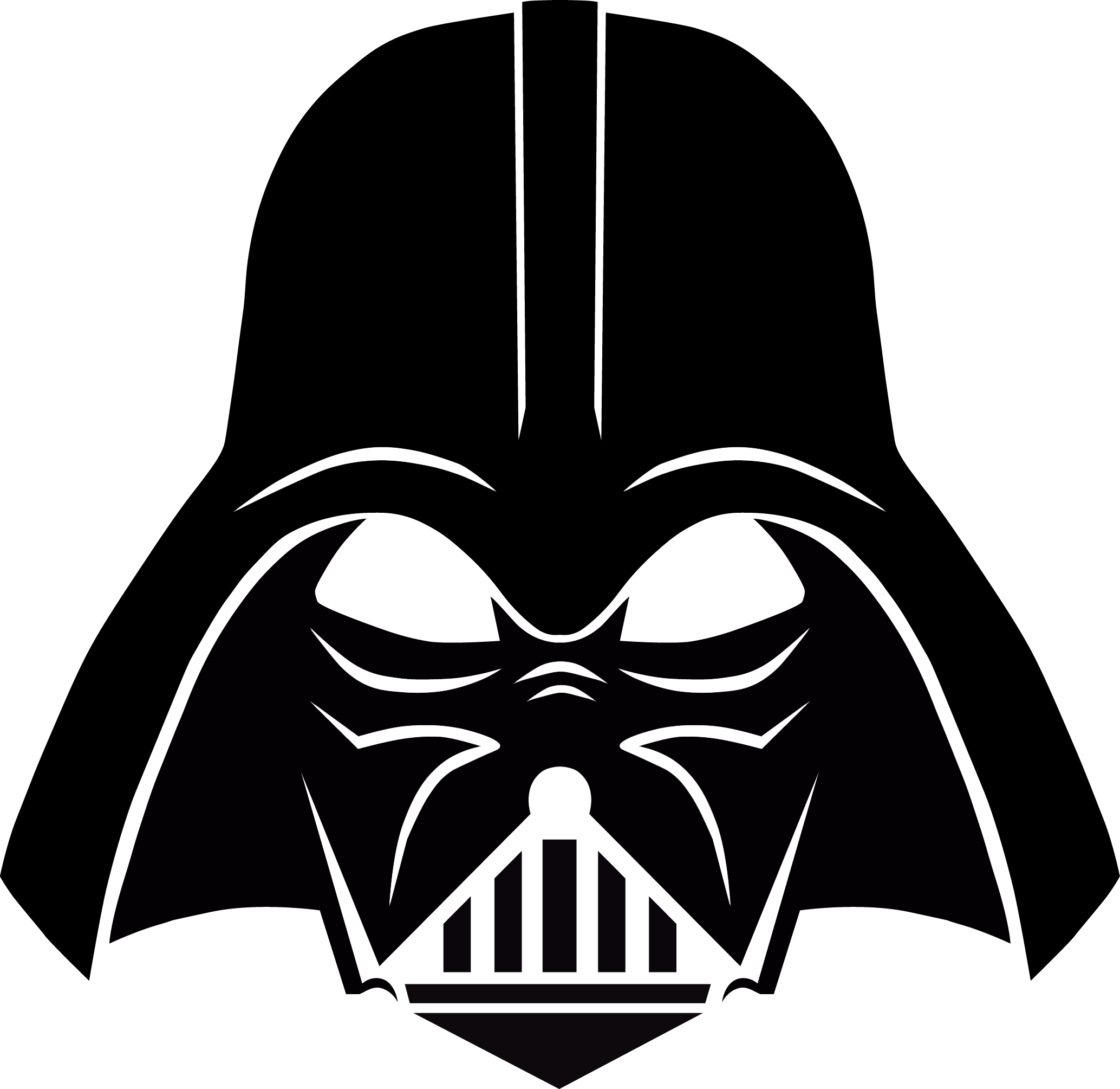Simple Darth Vader Silhouette - KibrisPDR