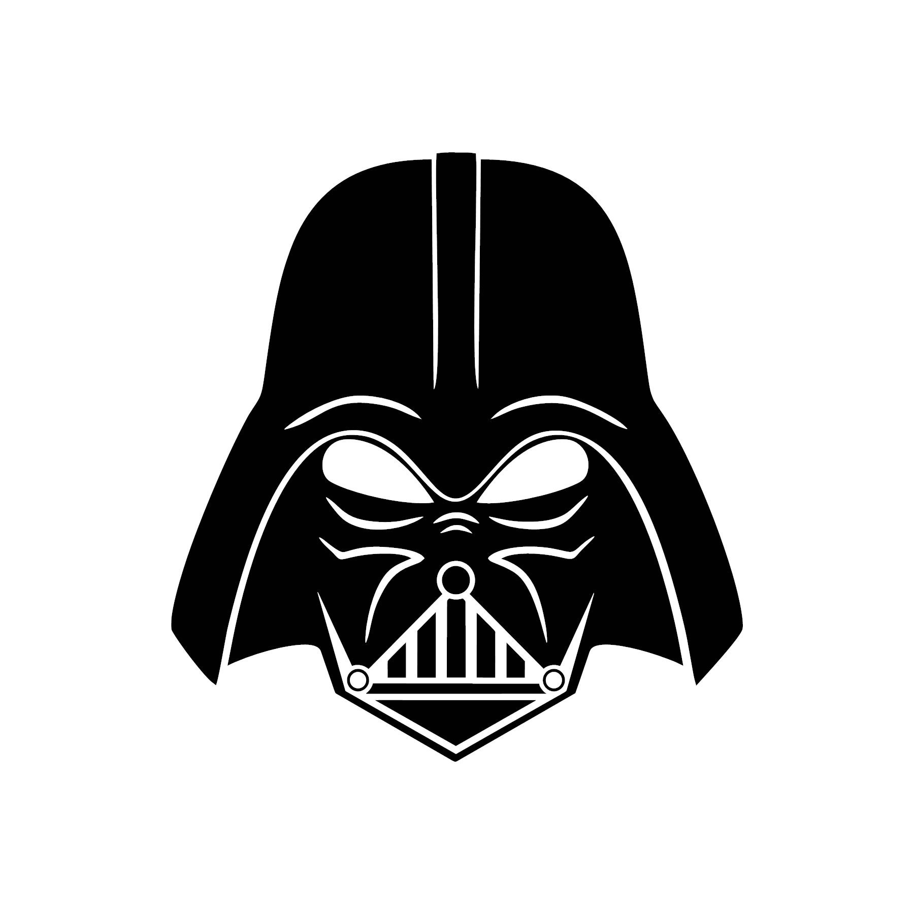Detail Simple Darth Vader Silhouette Nomer 18