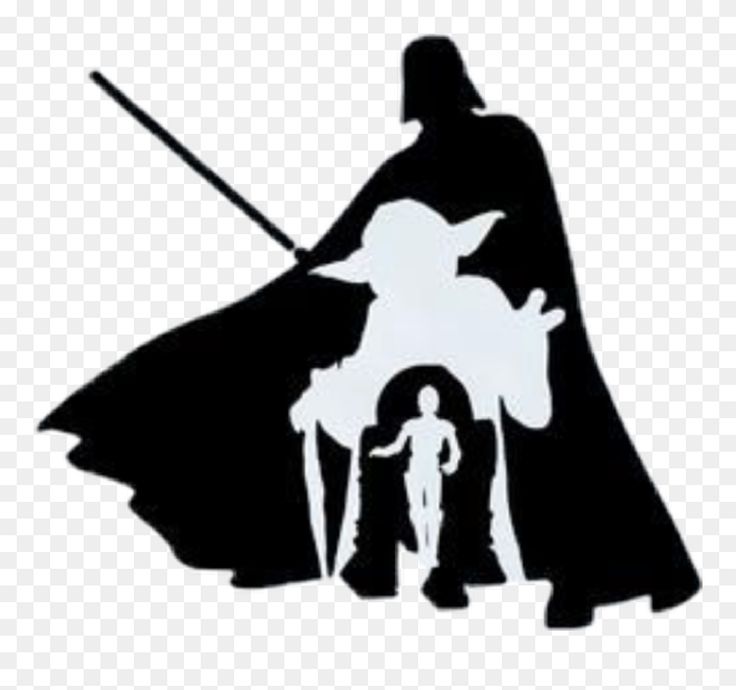 Detail Simple Darth Vader Silhouette Nomer 4