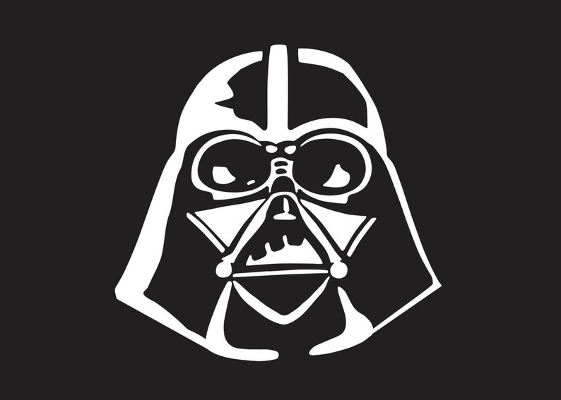 Detail Simple Darth Vader Silhouette Nomer 30