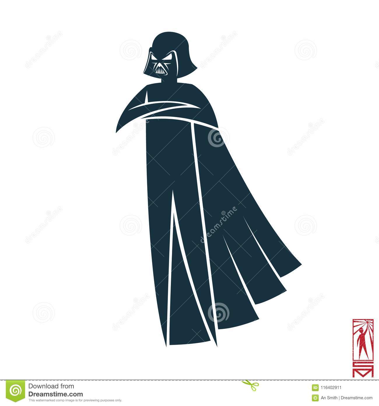 Detail Simple Darth Vader Silhouette Nomer 37