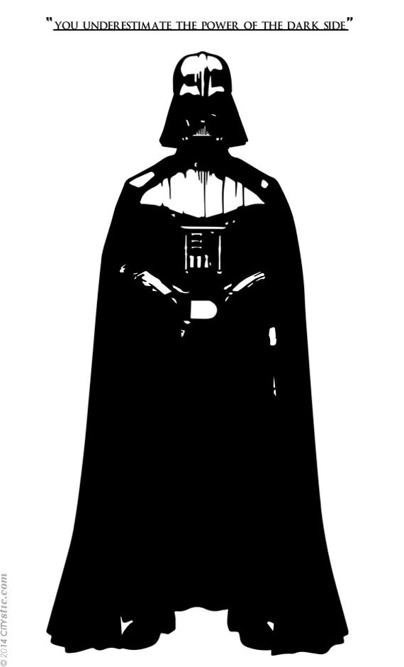Detail Simple Darth Vader Silhouette Nomer 42