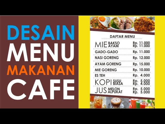 Detail Simple Desain Menu Makanan Nomer 35