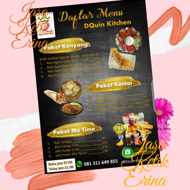 Detail Simple Desain Menu Makanan Nomer 43