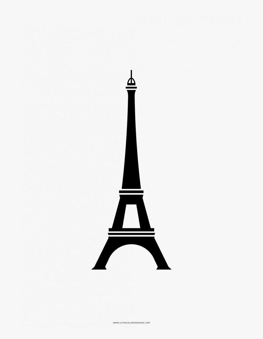 Detail Simple Eiffel Tower Silhouette Nomer 15