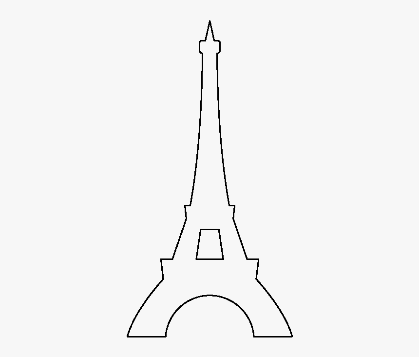 Detail Simple Eiffel Tower Silhouette Nomer 23