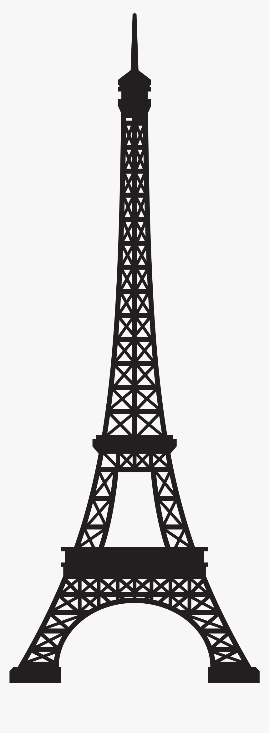 Detail Simple Eiffel Tower Silhouette Nomer 40