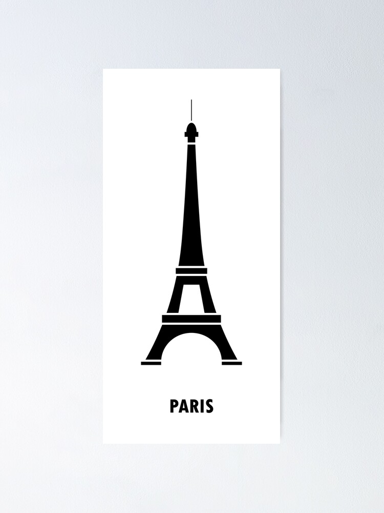 Detail Simple Eiffel Tower Silhouette Nomer 45