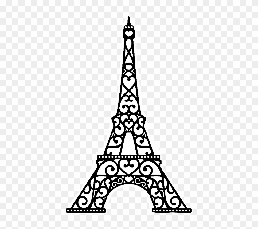Detail Simple Eiffel Tower Silhouette Nomer 54