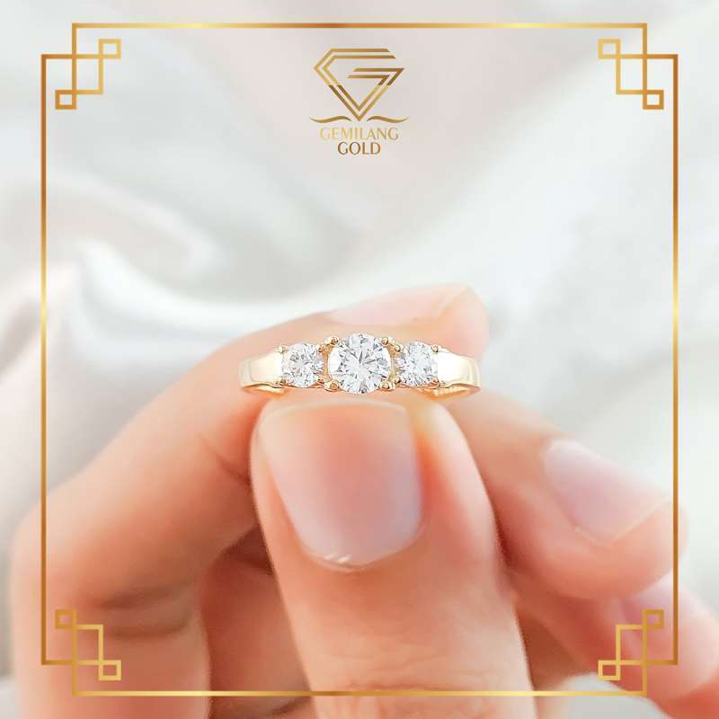 Detail Simple Elegant Model Cincin Emas Simple Tapi Mewah Nomer 18