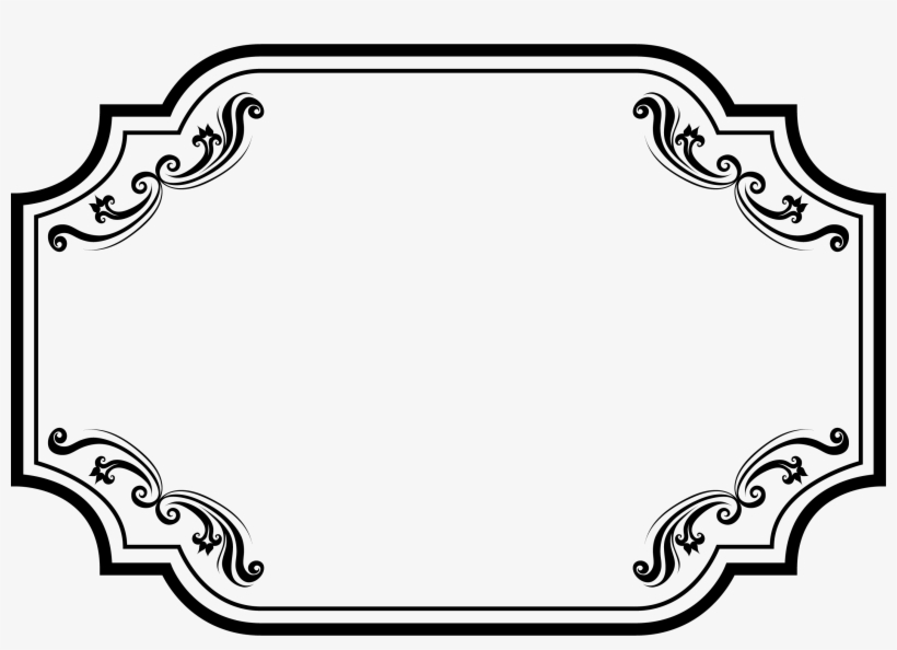 Detail Simple Frame Vector Png Nomer 22