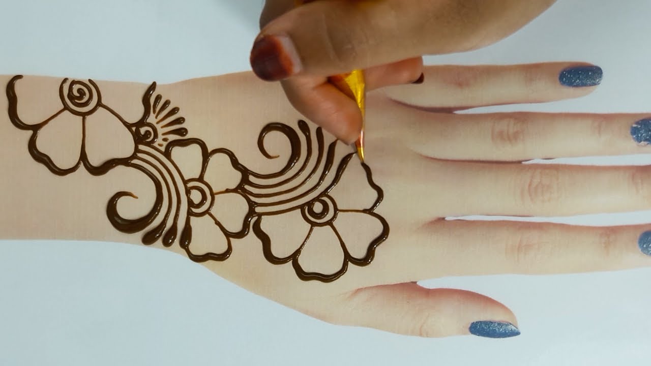 Detail Simple Gambar Henna Nomer 14