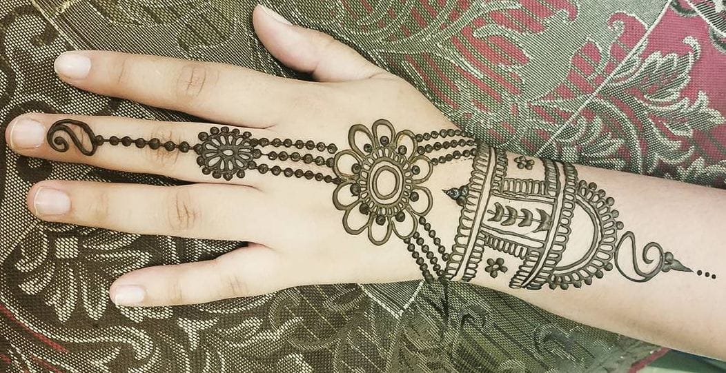 Detail Simple Gambar Henna Nomer 17