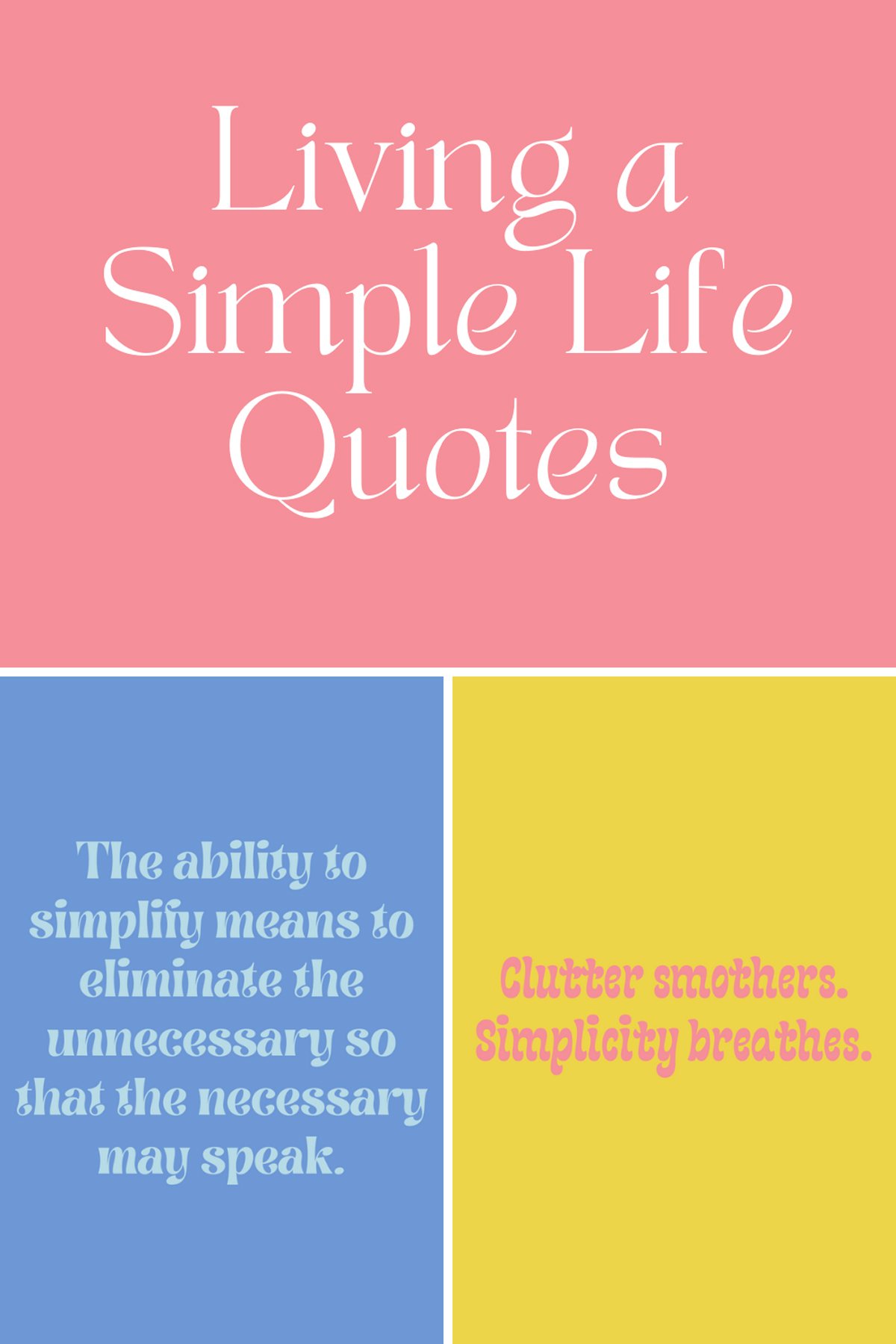 Detail Simple Life Quotes Nomer 17