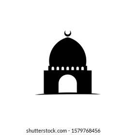 Detail Simple Mosque Silhouette Nomer 3