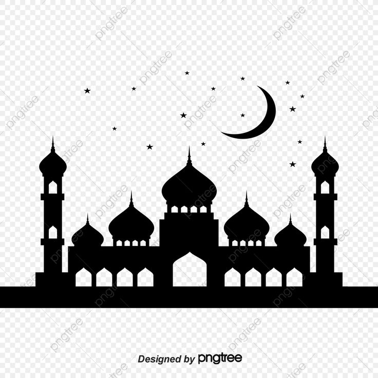 Detail Simple Mosque Silhouette Nomer 24
