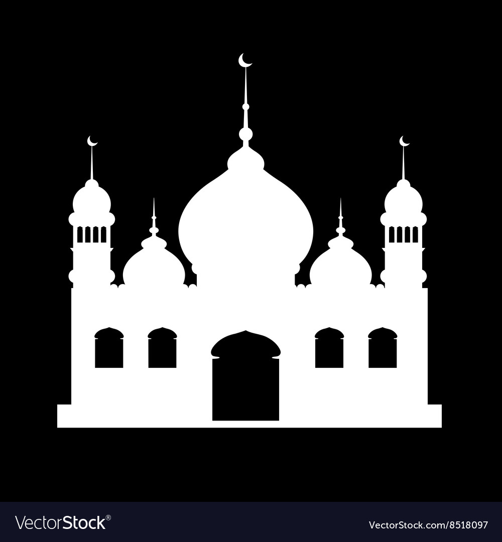 Detail Simple Mosque Silhouette Nomer 28