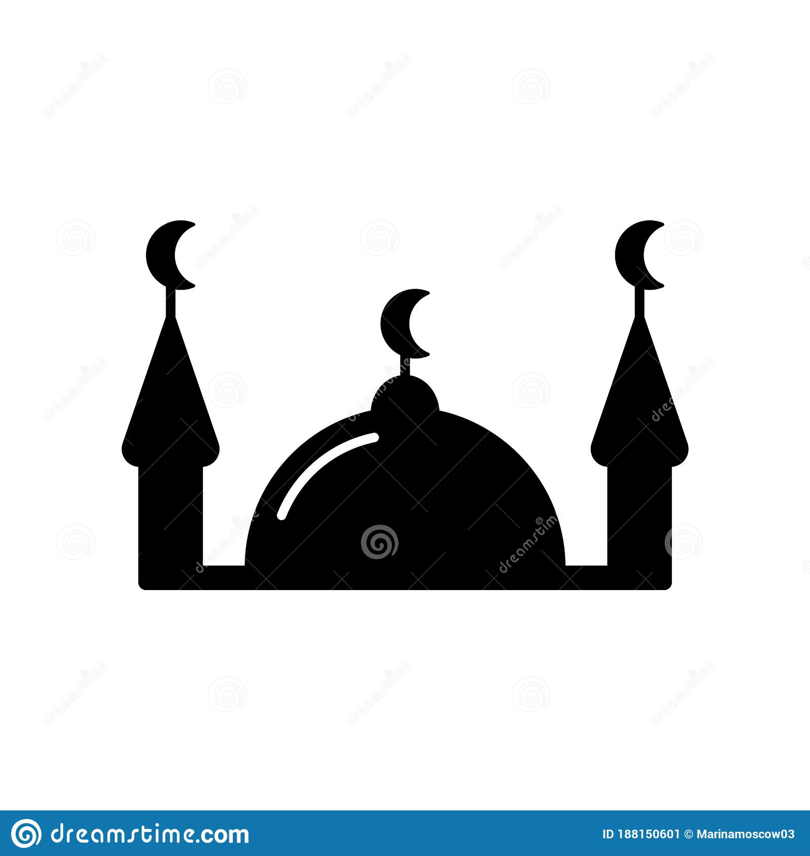 Detail Simple Mosque Silhouette Nomer 32